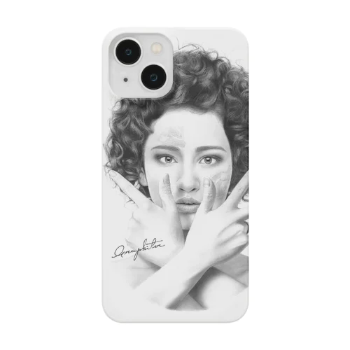 Cross Afro Girl Smartphone Case