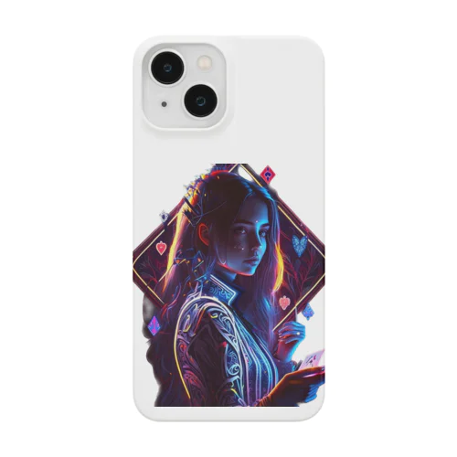 Neon Girl Smartphone Case