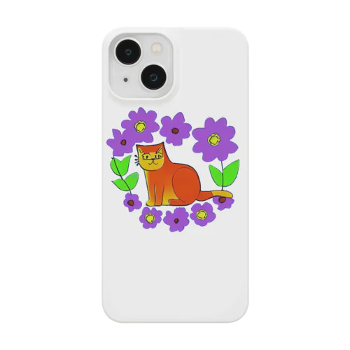 花と猫 Smartphone Case