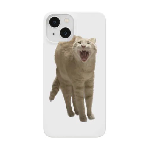 あくび猫のシロ Smartphone Case