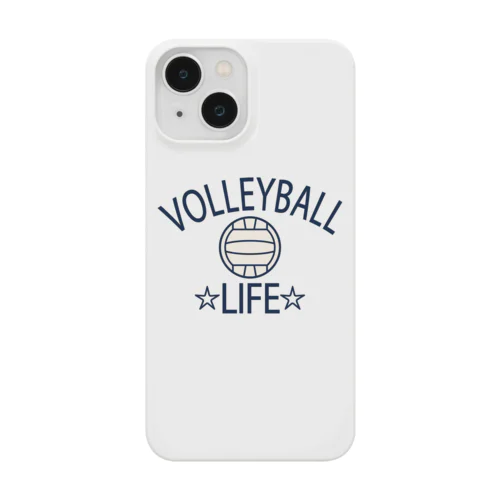 バレーボール(volleyball)アイテム・デザイン・チームTシャツ・クラブTシャツ・排球・はいきゅう・得点・ボール・選手・ポジション・部活・スポーツ・シンプル・かっこいい・かわいい・チームワーク スマホケース