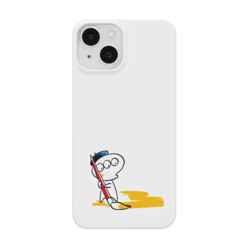 パレットくん（黄色い絵の具） スマホケース