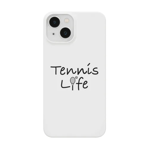 テニス・TENNIS・ライフ・筆記文字・アイテム・デザイン・ラケット・ガット・イラスト・スポーツ・Tシャツ・サーブ・男子・女子・かっこいい・かわいい・選手・画像・ボール・王子・応援 Smartphone Case