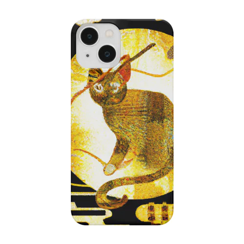 猫と毛糸 Smartphone Case