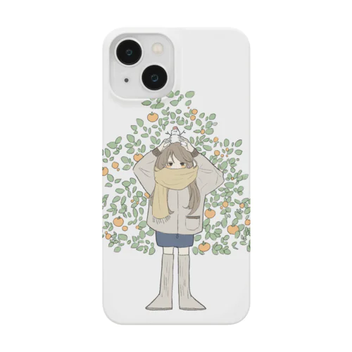 みかんとゆきだるま Smartphone Case