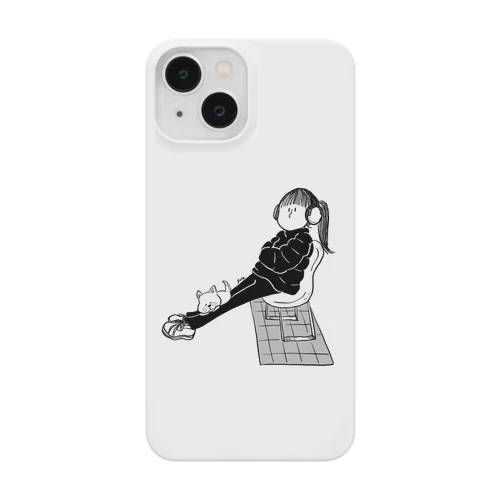 犬太郎と足ぴょーん女子 Smartphone Case