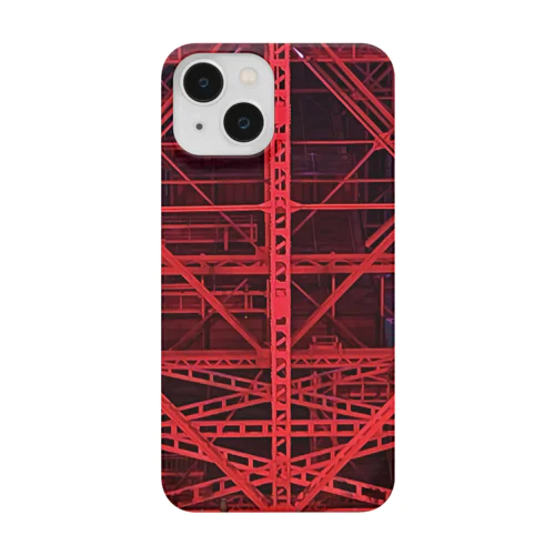 「朱い鉄骨」 Smartphone Case