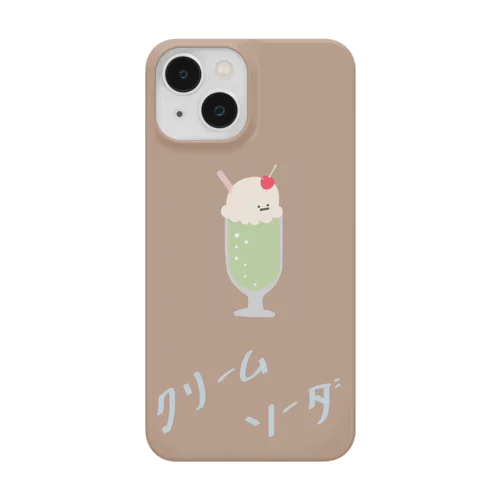 くりーむそーだ スマホケース