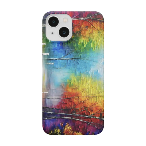 カラフルスマホケース「oil painting Ver.」 Smartphone Case