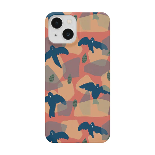 Blue birds (pink) Smartphone Case
