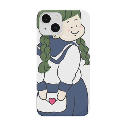 おさげガールの、したためーる。 Smartphone Case