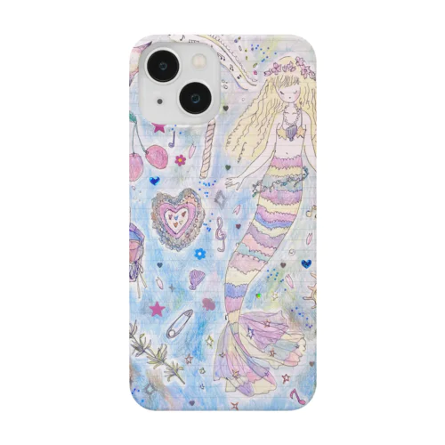 桜の人魚姫 スマホケース