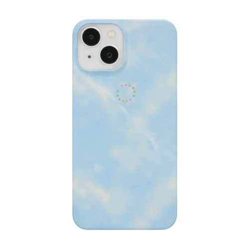 Blue sky & circle colorful padfoot Smartphone Case