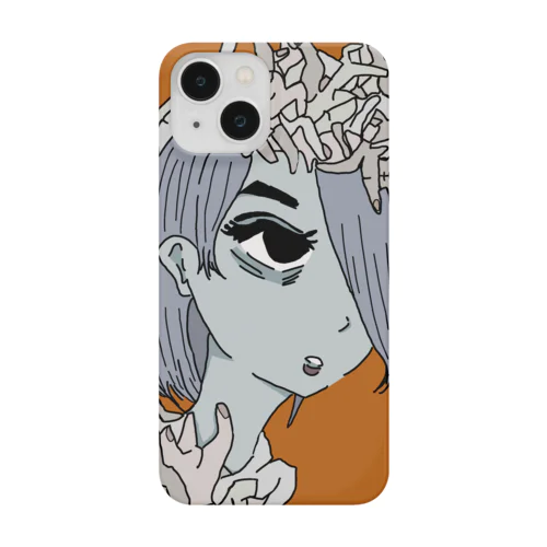 ゾンビっぽいガール Smartphone Case