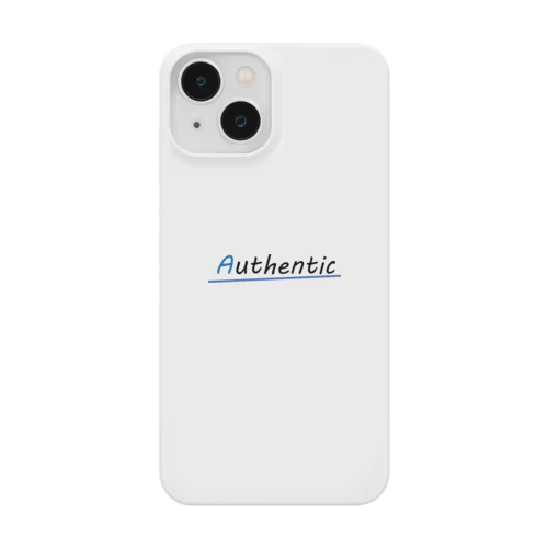 Authentic（頭文字青） スマホケース