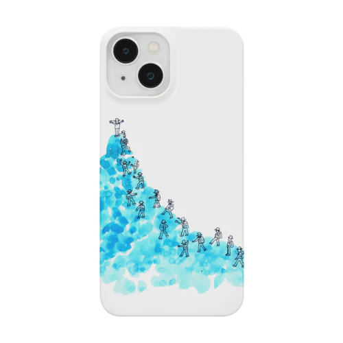 water blue mountain Smartphone Case