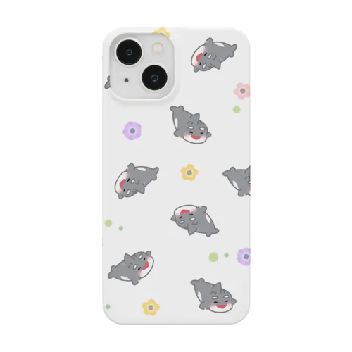 まろきち号とお花がいっぱい Smartphone Case