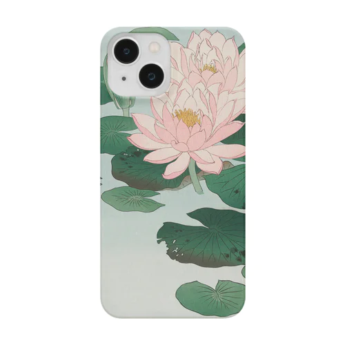 小原古邨　睡蓮　Ohara Koson / Water Lilies Smartphone Case