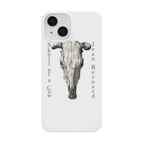牛の頭蓋骨　ジーン・バーナード　Jean Bernard / Skull of a Cow Smartphone Case