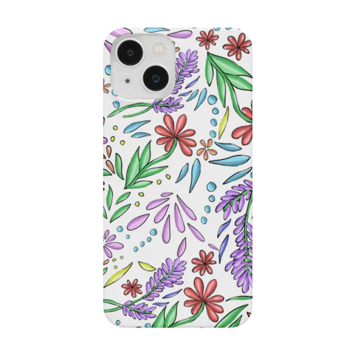 カラフルフラワー Smartphone Case