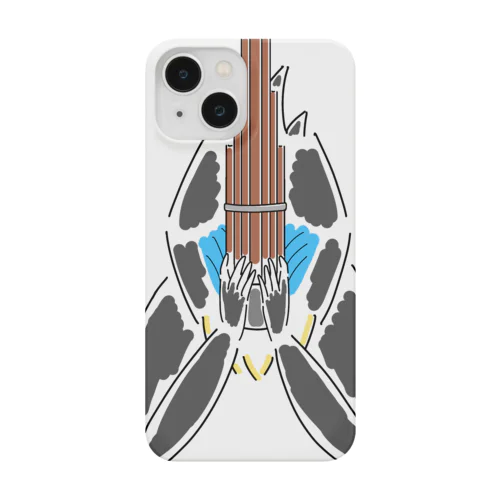 笙を奏でるマンドリル Smartphone Case