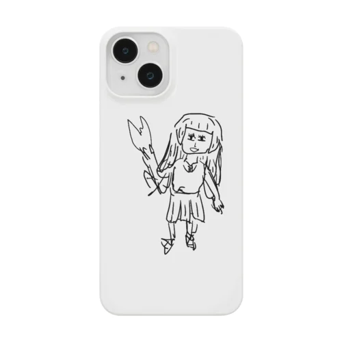 手が蟹になった女子高生 Smartphone Case