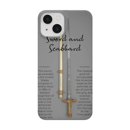剣と鞘　Sword and Scabbard Smartphone Case