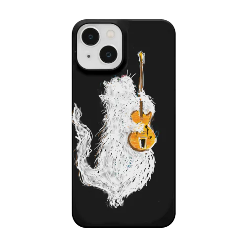 howling guitar cat Smartphone Case