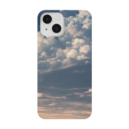 AIアート　雲多き青空 Smartphone Case