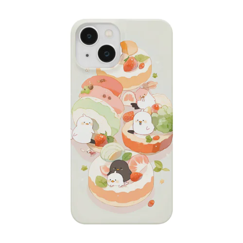 #可愛い生き物 #デザートの幸せ #モフモフ Smartphone Case