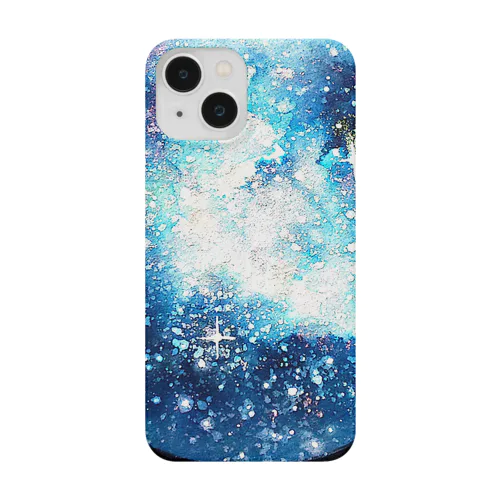 まん丸ミニ宇宙｢宝藍｣グッズ版 Smartphone Case