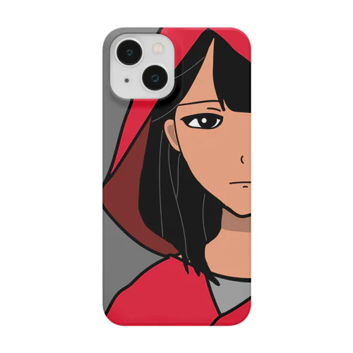 カッパを着た女の子 Smartphone Case