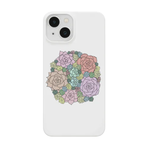 多肉植物　寄植え編　vol.1 Smartphone Case