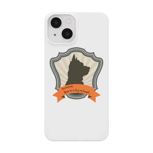 時々犬が乗ってます Smartphone Case