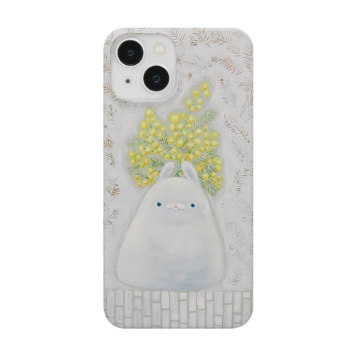 ミモザうさぎ Smartphone Case