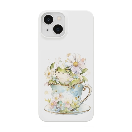 カエルのティータイム Smartphone Case