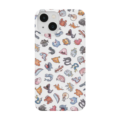 深海魚図鑑1_カラーver Smartphone Case