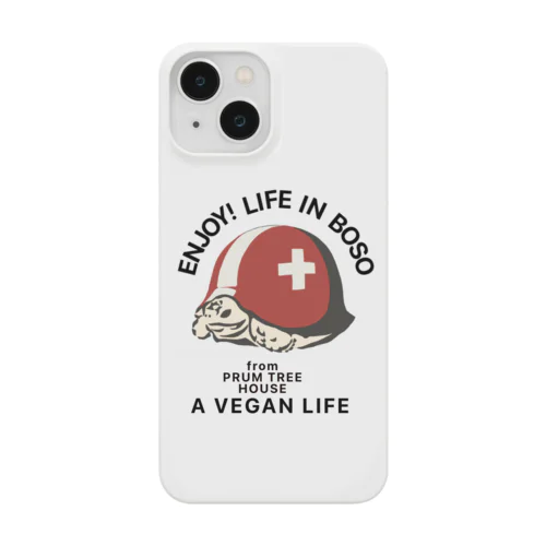 A VEGAN LIFE（ENJOY! LIFEリクガメ） スマホケース