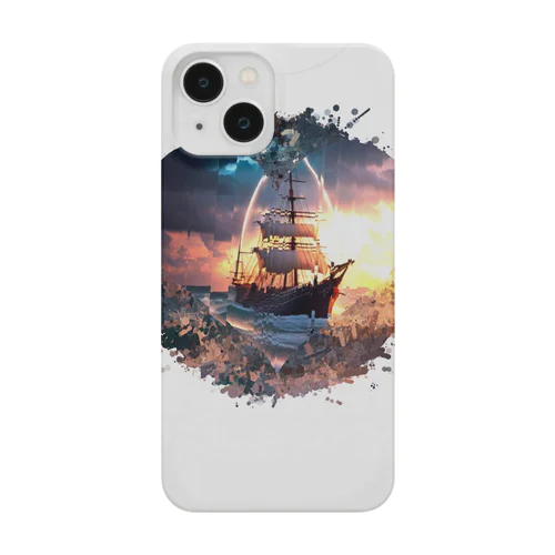 advance to the future of the ship Smartphone Case