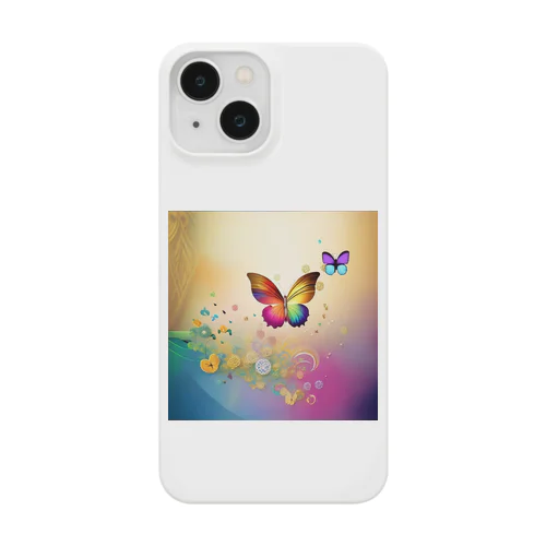 Healing Rainbow butterfly Smartphone Case