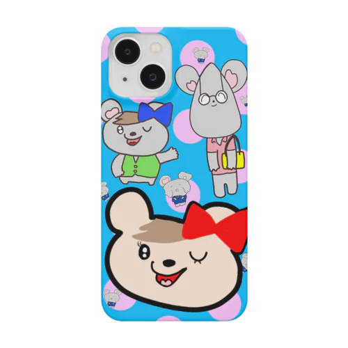 ミラクルアニマルズ(レトロドット) Smartphone Case