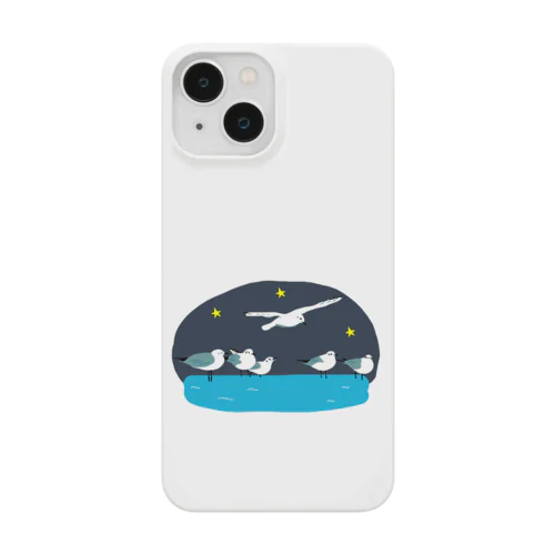 夜のユリカモメ　&昼ありも Smartphone Case