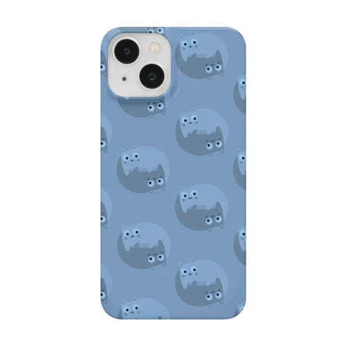 ２匹の猫　カラーF Smartphone Case