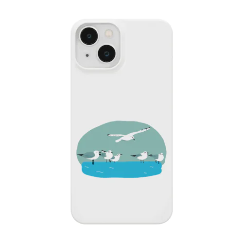 昼のユリカモメ Smartphone Case