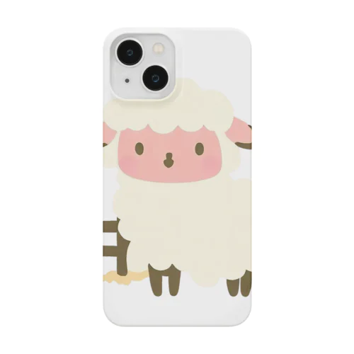 Sheep on the farm Smartphone Case