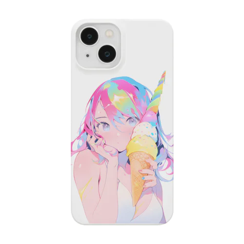 暑い夏はアイスだ004 Smartphone Case