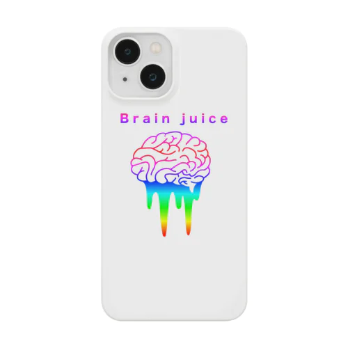 脳汁(Brain juice) スマホケース