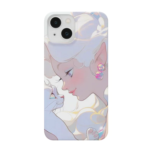 Girls and cats Smartphone Case