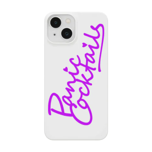 Panic Cocktails ScriptLogo　Magenta Smartphone Case