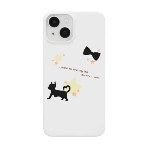 ハートにゃんこ Smartphone Case